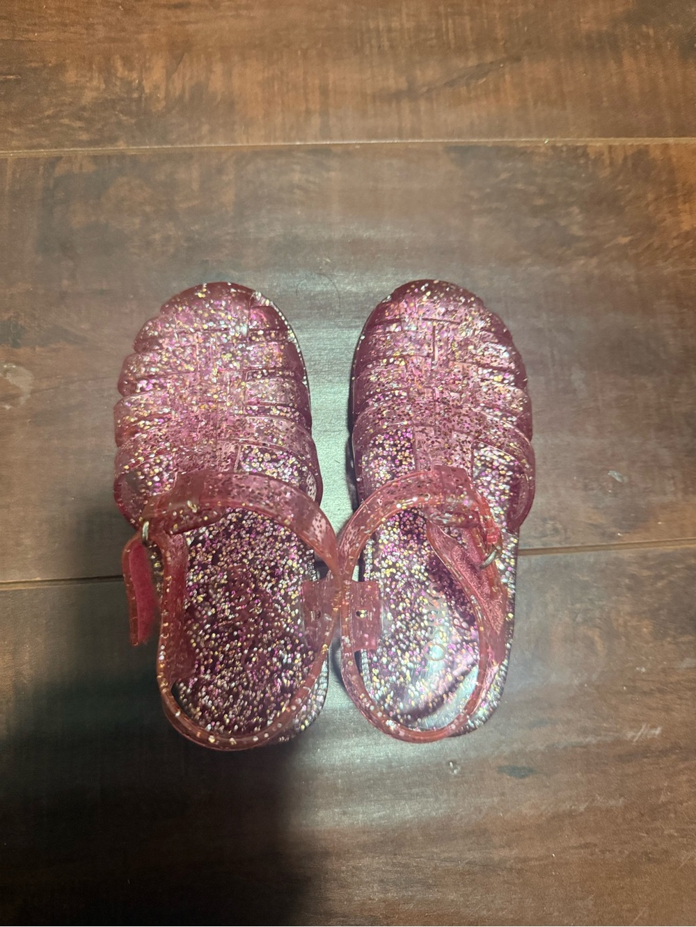 OshKosh B'gosh Sparkle Jelly Sandals - Pink Glitter
